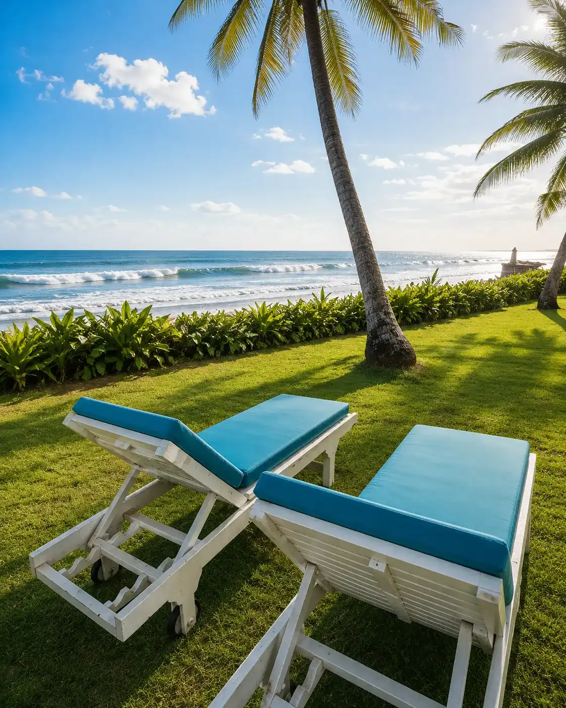 Direct access to Berawa Beach from Legong Keraton Beach Hotel