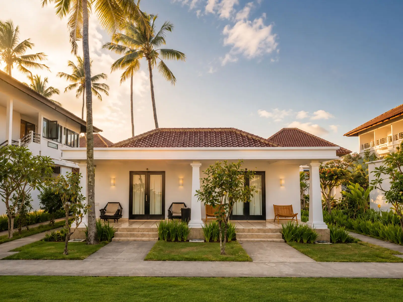 Beachfront Cottage with ocean view at Legong Keraton Beach Hotel, Berawa Beach, Bali